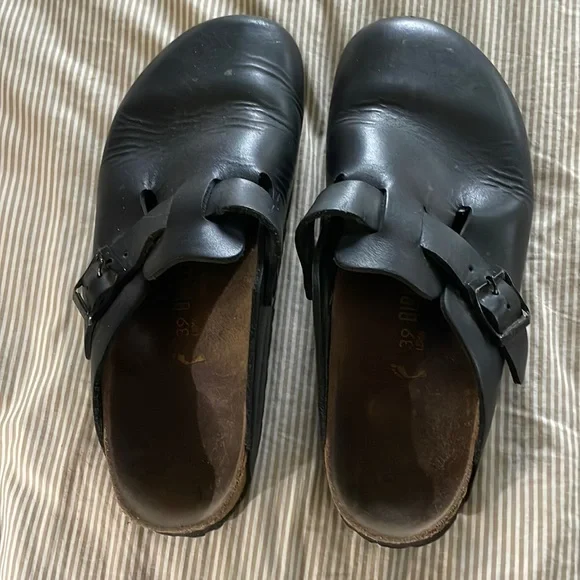 【値下】BIRKENSTOCK　June　39　ブラック　幅広 Birkenstock